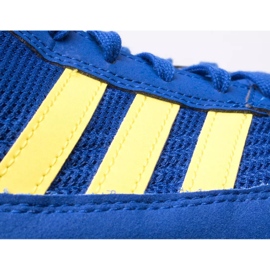 Zapatos de lucha adidas hvc FV2473 azul 3