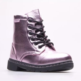 Zapatos niños KAPPA Deenish Shine K 260841K-2111 rosa 1