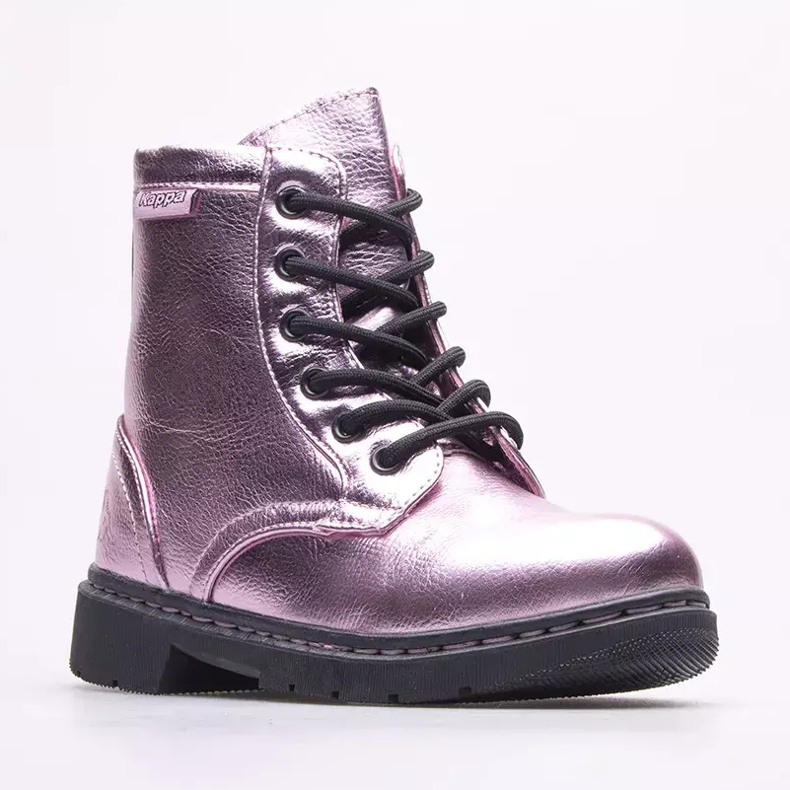 Zapatos niños KAPPA Deenish Shine K 260841K-2111 rosado 1