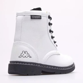 Zapatos niños KAPPA Deenish Shine K 260841K-1011 blanco 4