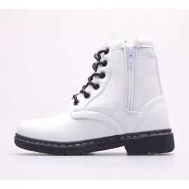Zapatos niños KAPPA Deenish Shine K 260841K-1011 blanco 5