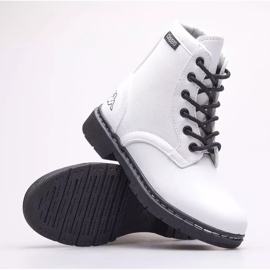 Zapatos niños KAPPA Deenish Shine K 260841K-1011 blanco 8