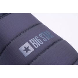Pantuflas mujer Big Star KK274601 azul marino 2