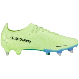 Puma Ultra Ultimate MxSG M 106895 01 zapatos de fútbol verde verde 1