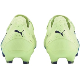 Puma Ultra Ultimate FG/AG M 106868 01 zapatos de fútbol verde verde 3