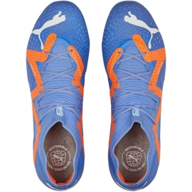 Puma Future Ultimate Low MxSG M 107209 01 zapatos de fútbol azul azul 1