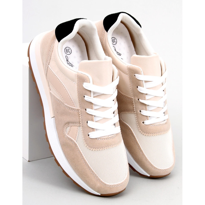BM Zapatillas Mujer Hansell Beige 2