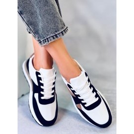 BM Zapatillas Mujer Hansell Negras blanco 5