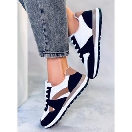 BM Zapatillas Mujer Hansell Negras blanco 3