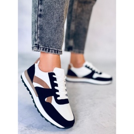 BM Zapatillas Mujer Hansell Negras blanco 4