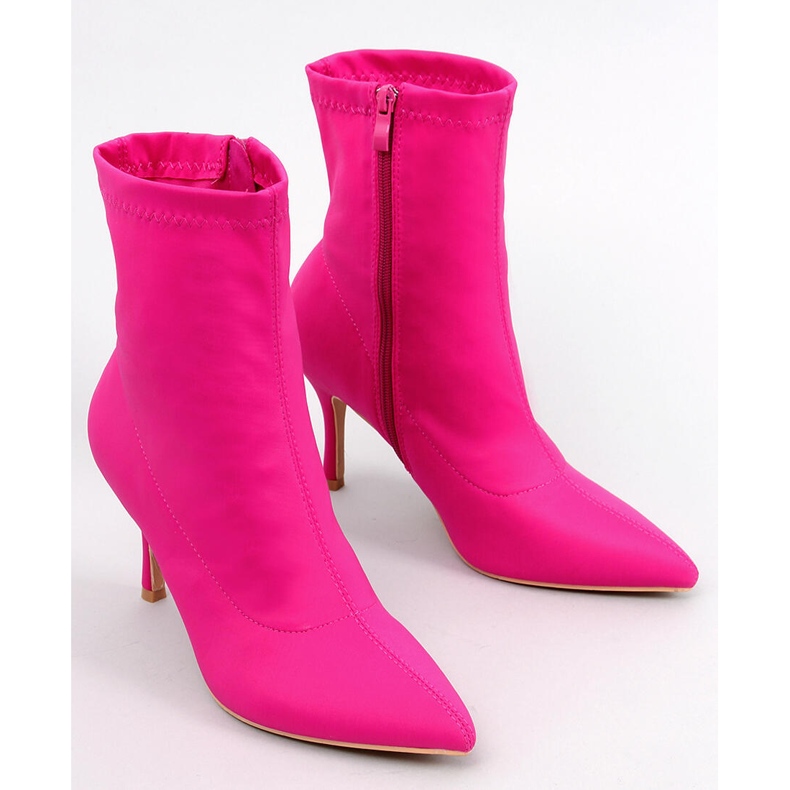 BM Botines flexibles de Mallory Fucsia rosado 1