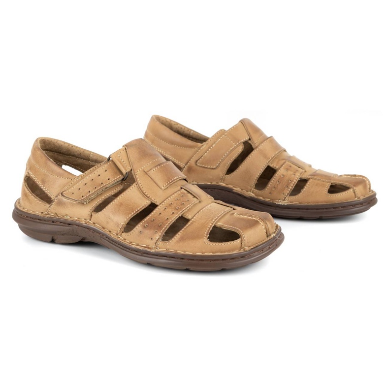 Mario Pala Sandalias Hombre 467 Beige 2