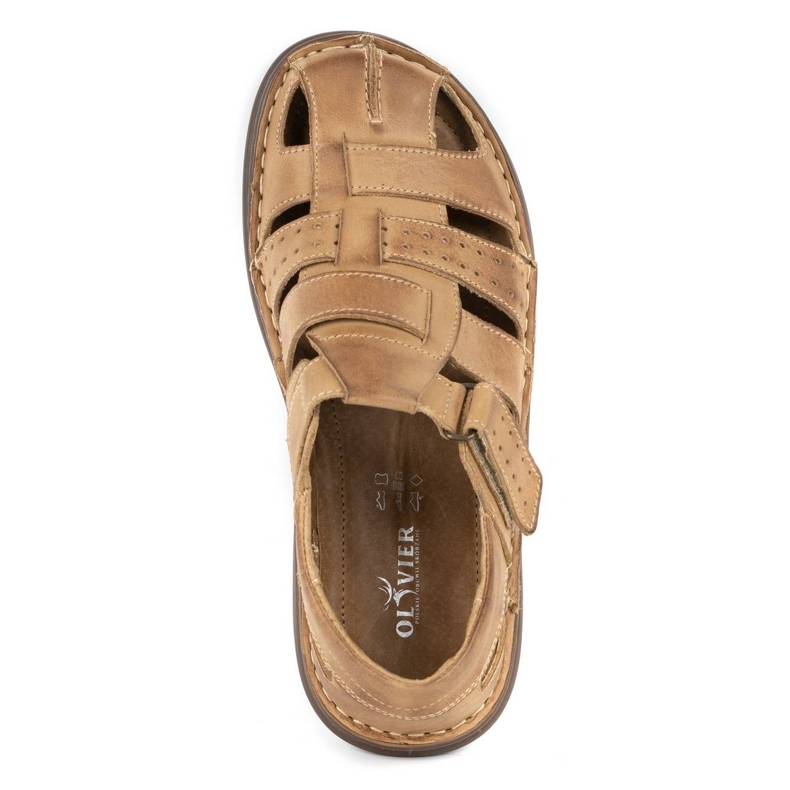 Mario Pala Sandalias Hombre 467 Beige 4
