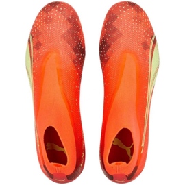 Puma Ultra Match+ Ll FG/AG M 107032 03 zapatos de fútbol naranja naranjas y rojos 2