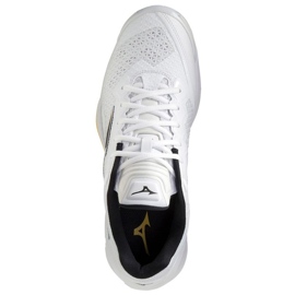 Zapatillas de balonmano Mizuno Wave Stealth VM X1GA180013 blanco blanco 2