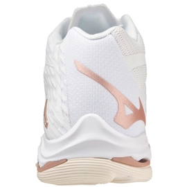Zapatillas de voleibol Mizuno Wave Lightning Z7 Mid W V1GC225036 blanco blanco 3