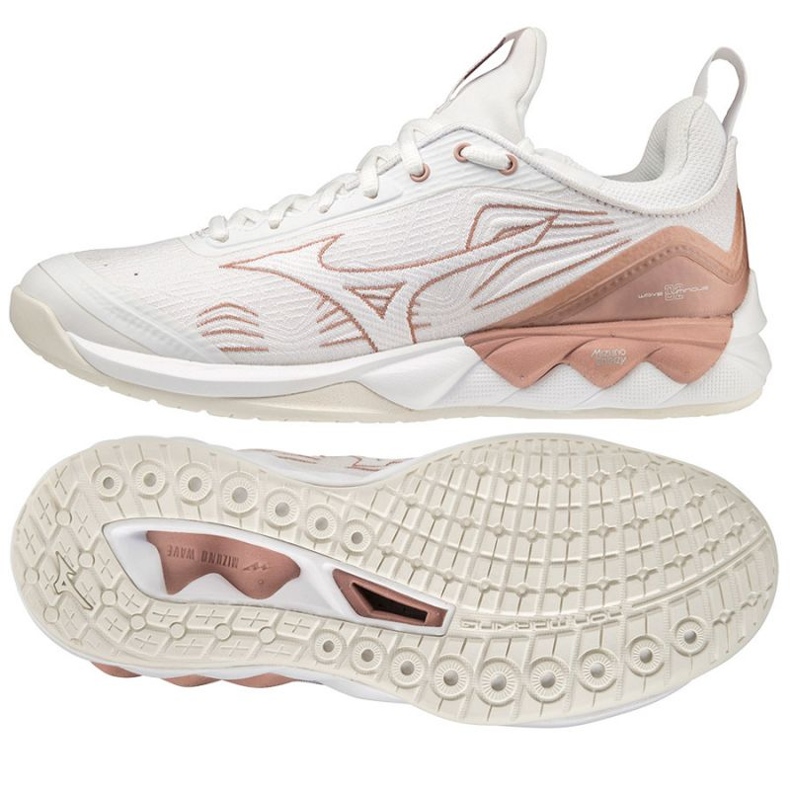 Zapatillas de voleibol Mizuno Wave Luminous 2 W V1GC212036 blanco blanco 1