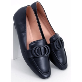 BM Mocasines de mujer Meredith Black con hebilla negro 2 BM Mocasines de mujer Meredith Black con hebilla negro 2