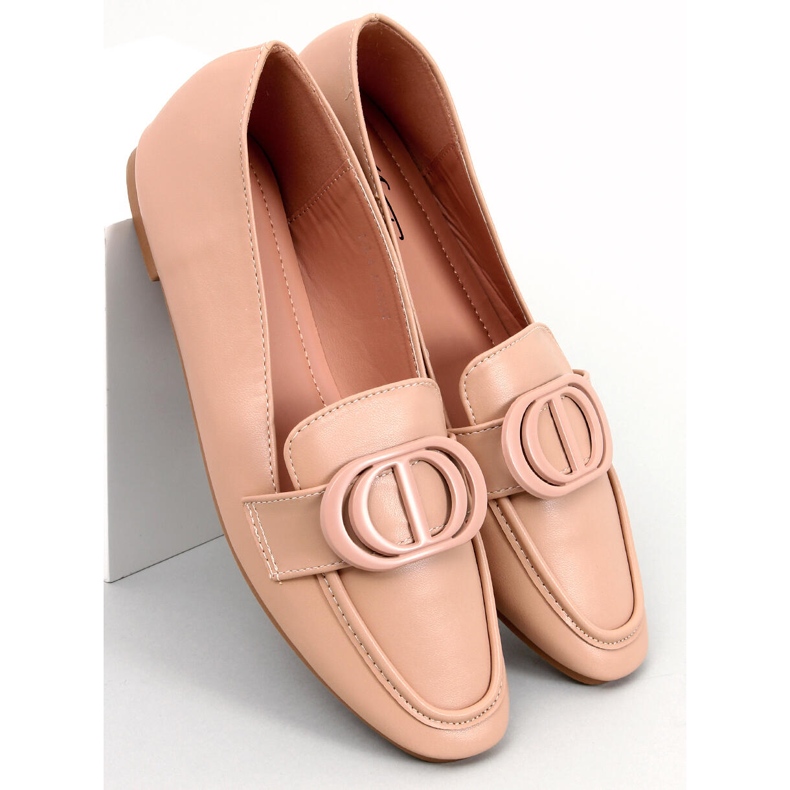 Mocasines mujer Meredith Apricot hebilla beige 2 Mocasines mujer Meredith Apricot hebilla beige 2
