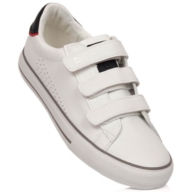 Deportivas de hombre fabricadas en ecopiel con velcro blanco Big Star LL174632 1 Deportivas de hombre fabricadas en ecopiel con velcro blanco Big Star LL174632 1