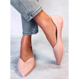 Bailarinas rosadas con corte Ayanna rosado 4