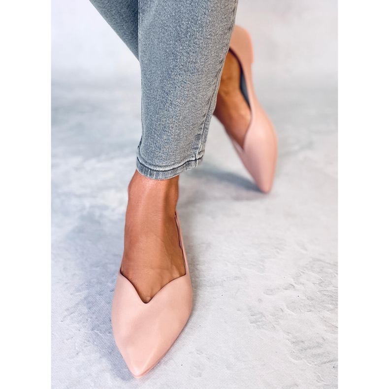 Bailarinas rosadas con corte Ayanna 1