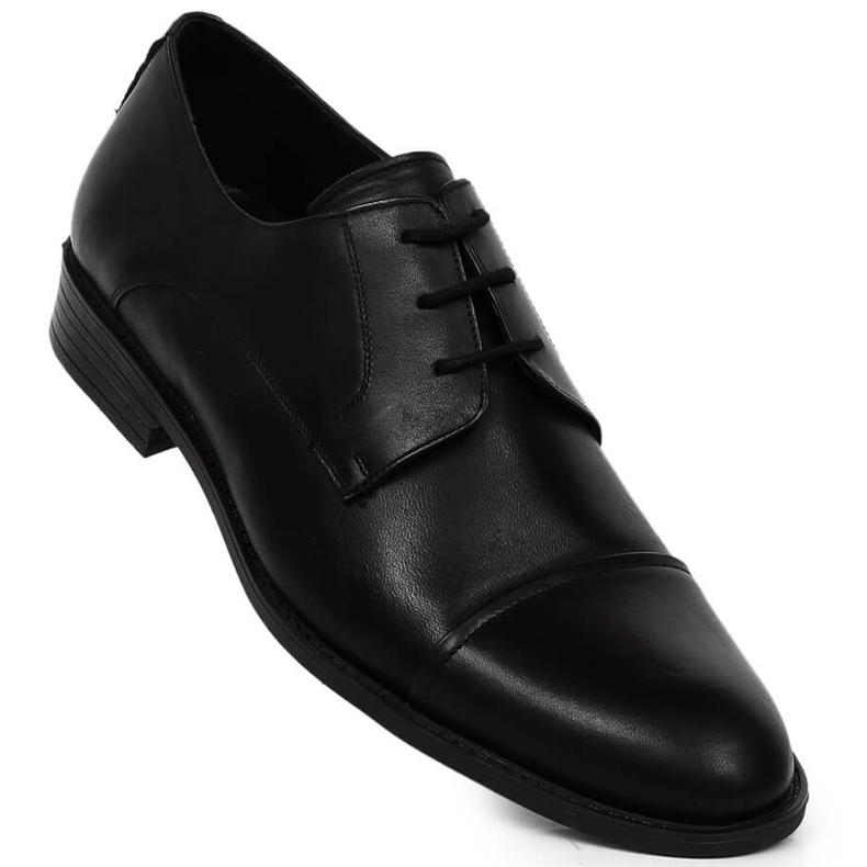 Zapatos de vestir para hombre en piel negra T.Sokolski 1718 negro 1
