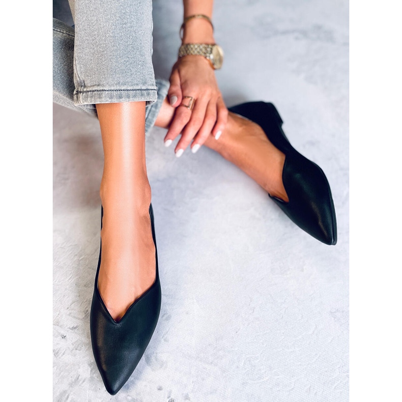 BM bailarinas Ayanna Black con aberturas negro 2