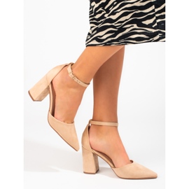 Salones de mujer Shelovet ante beige 3