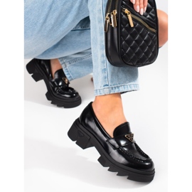 Seastar Mocasines mujer Shelovet charol negro 3