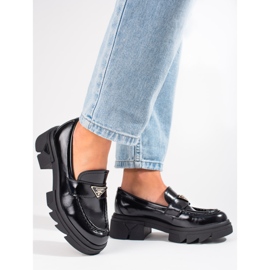 Seastar Mocasines mujer Shelovet charol negro 1