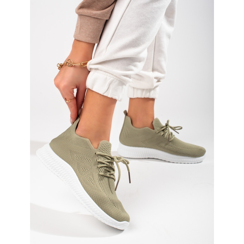 Deportivas de textil Shelovet verde 1