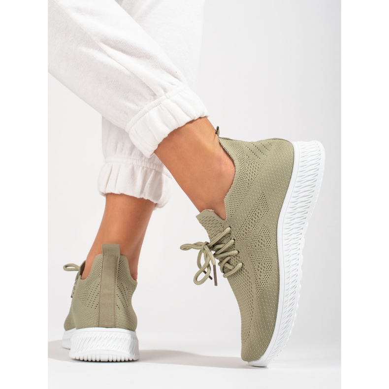 Deportivas de textil Shelovet verde 2