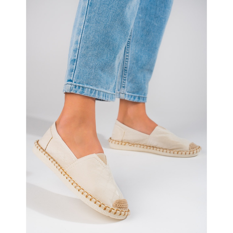 Alpargatas mujer Shelovet beige 2