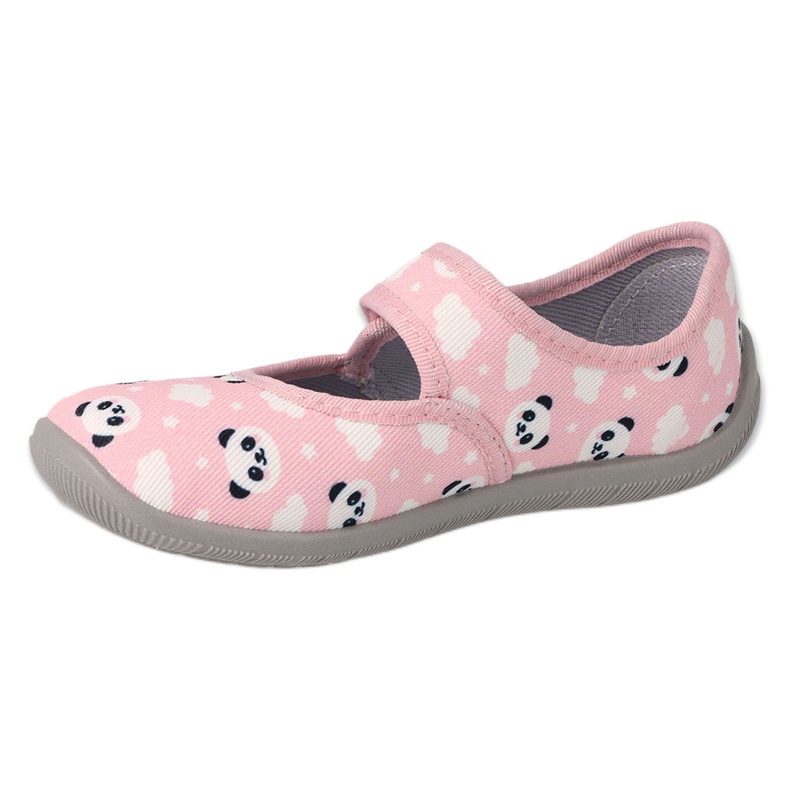 Zapatos befado niño 955X021 blanco rosado gris 1