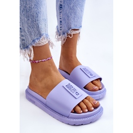 Pantuflas Mujer Big Star JJ274A304 Violeta 7