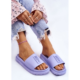 Pantuflas Mujer Big Star JJ274A304 Violeta 8
