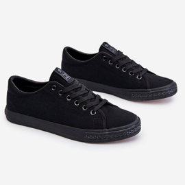 News Zapatillas Clásicas Con Cordones Mujer Negras Eleya negro 1