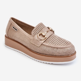 PM1 Mocasines Mujer Plataforma Beige Danny 1 PM1 Mocasines Mujer Plataforma Beige Danny 1