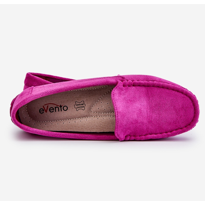 PE1 Mocasines Mujer Ante Morado Morreno púrpura rosa 2