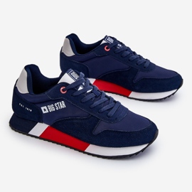 Zapatillas deportivas para hombre con sistema de espuma viscoelástica Big Star LL174159 azul marino 2