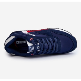 Zapatillas deportivas para hombre con sistema de espuma viscoelástica Big Star LL174159 azul marino 7