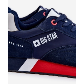 Zapatillas deportivas para hombre con sistema de espuma viscoelástica Big Star LL174159 azul marino 4