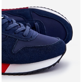 Zapatillas deportivas para hombre con sistema de espuma viscoelástica Big Star LL174159 azul marino 5