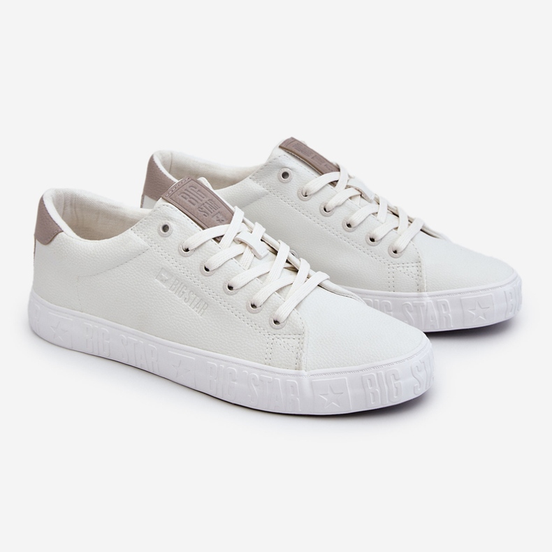 Hombres Big Star Sneakers LL174131 Blanco 1