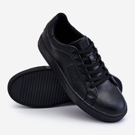 Zapatos deportivos Big Star de espuma viscoelástica para hombre LL174194 Negro 3