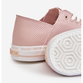 Sneakers Mujer Piel Bajas Big Star LL274015 Rosa rosado 1