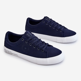 Sneakers de Hombre de Tejido Bajo Big Star LL174076 Azul Marino multicolor 1