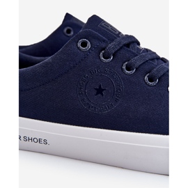 Sneakers de Hombre de Tejido Bajo Big Star LL174076 Azul Marino multicolor 3