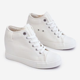 Zapatillas Altas Cuña Oculta Big Star LL274035 Blanco 1
